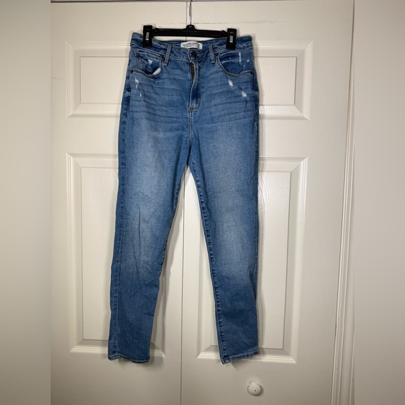 Abercrombie & Fitch Denim - Abercrombie & Fitch Women’s The Super Skinny Ankle High Rise Denim Jeans Size 28